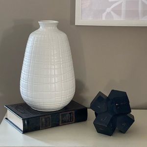 Sold on Marketplace  At Home ~ 5.7 in Resin Geo Spiked Figurine